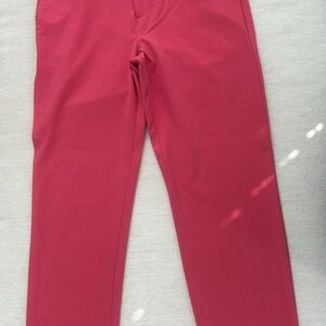 Vineyard Vines Boys Performance On the Go Coral Pink Pants (10Y)